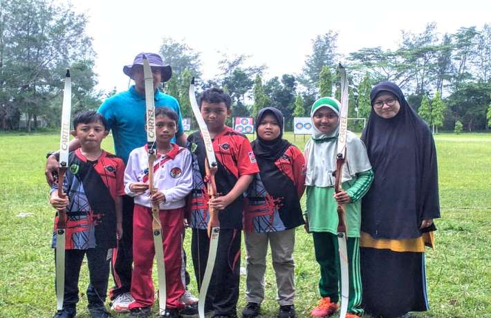 Emas Hari Pertama POPDA Cilteng 