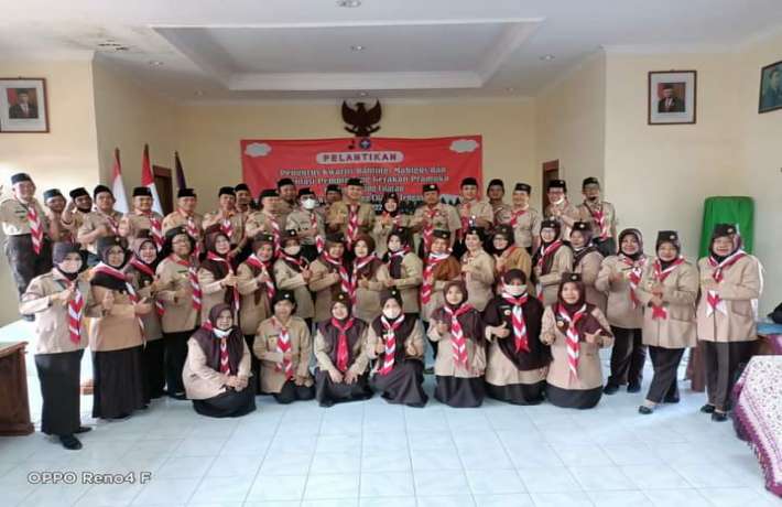 PELANTIKAN KWARAN DAN MABIGUS CILACAP TENGAH