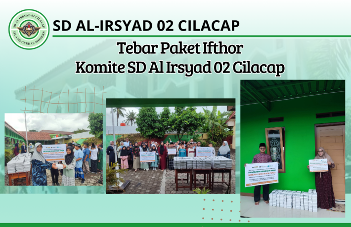 Tebar Paket Ifthor Komite SD Al Irsyad 02 Cilacap