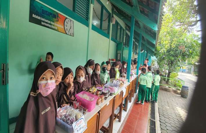 Kegiatan Pasar Kelas Siswa Kelas 2